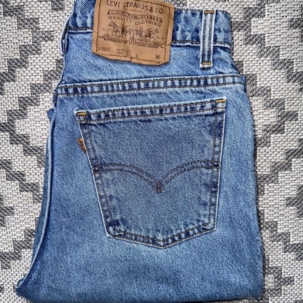 Vintage 80's Levis 15921 series High Waisted Jeans 29x30 Made in USA